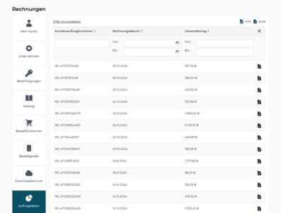 Self-Service-Portal im Webshop für Verpackungen powered by avanta