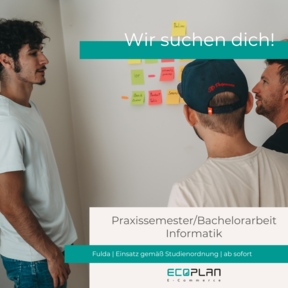 Praxissemester/Bachelorarbeit Informatik